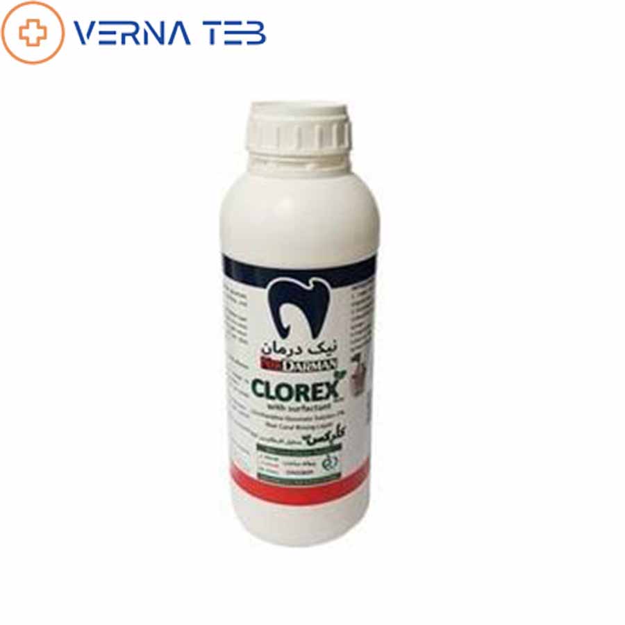 محلول شستشوي کانال  نیک درمان Nik Darman CLOREX Mega