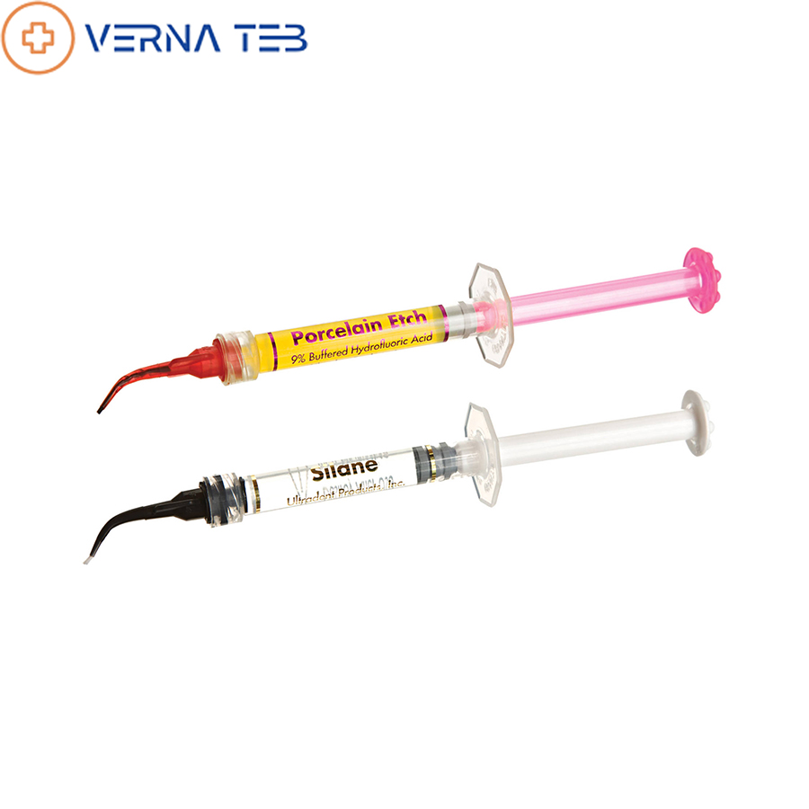 کیت پرسلن اچ و سایلن اولترادنت Ultradent Porcelain Etch & Silane