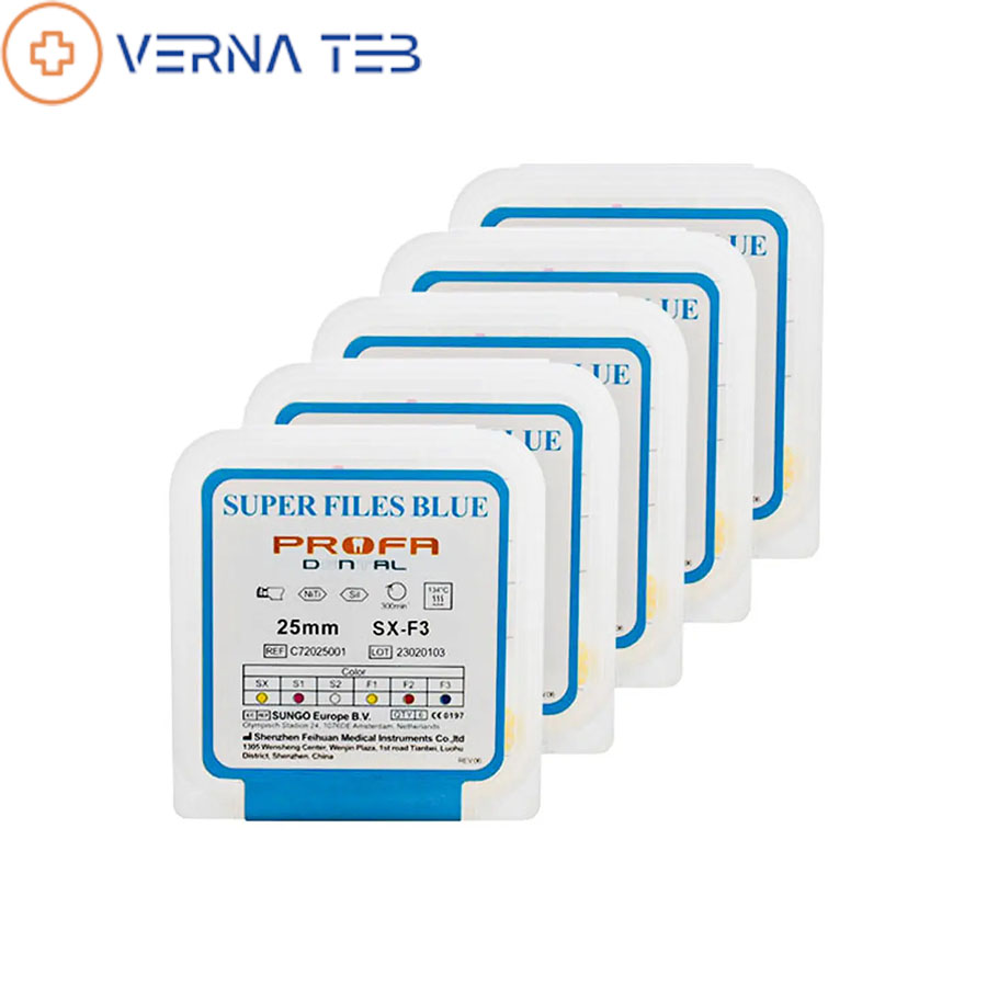 فایل روتاری آبی پروفا Super Files Profa Blue