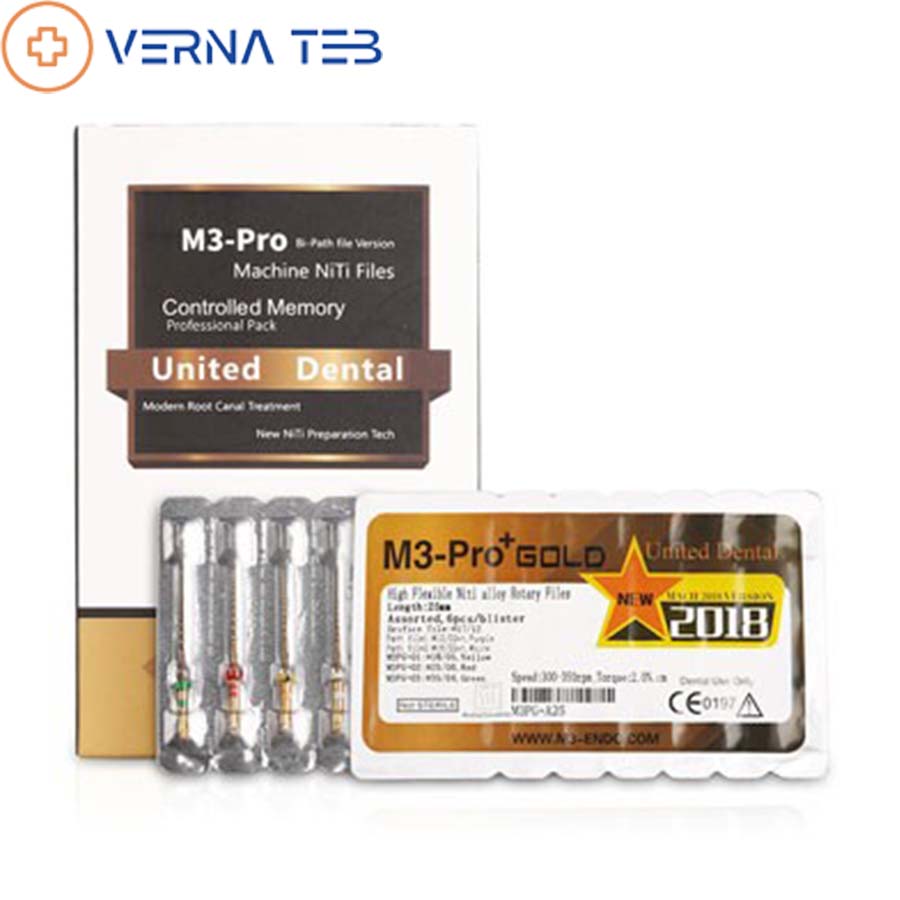 فایل روتاری M3 Pro Gold Rotary Files