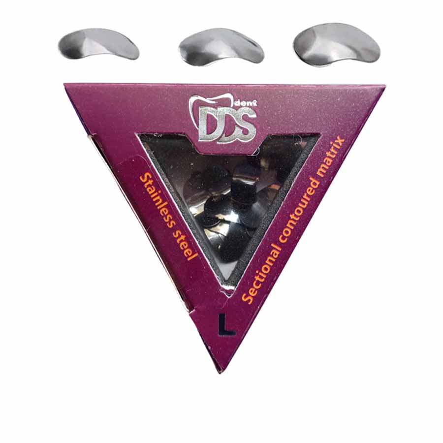 کیت سکشنال ماتریس ۱۲۰ تایی دی دی اس  DDS  Assorted Sectional Contoured Matrix