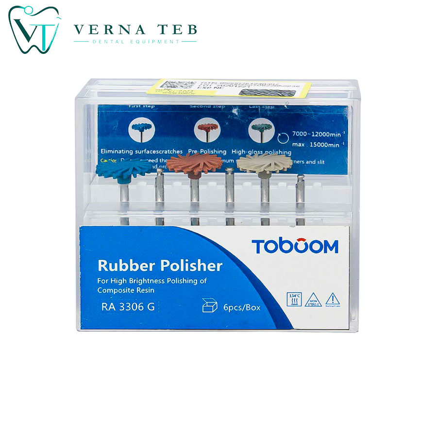 کیت مولت خورشیدی کامپوزیت Toboom Rubber Polisher