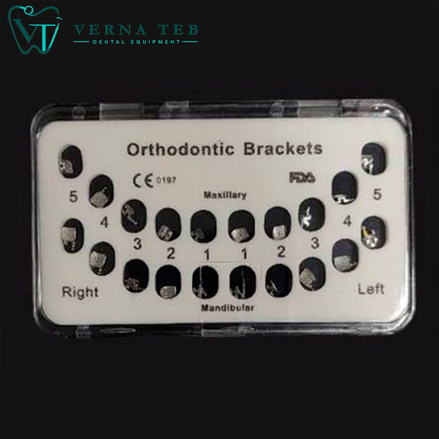 کیت براکت ارتودنسی Orthodontic Brackets MBT022