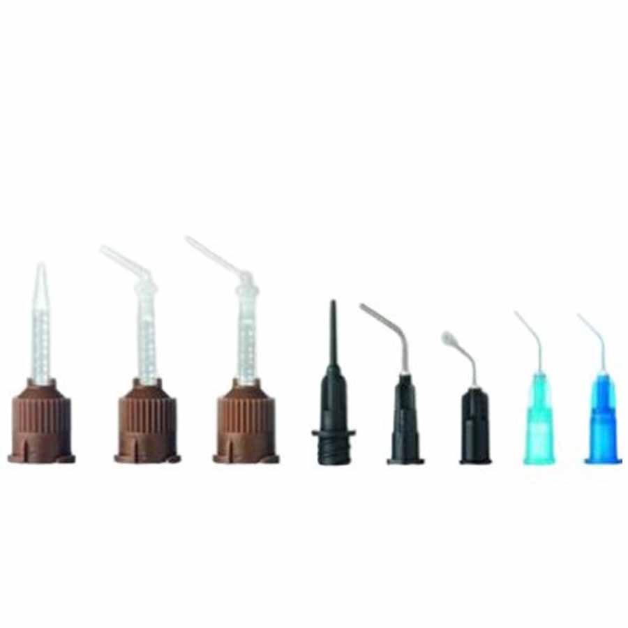 نازل مخلوط کننده سمان بیسکو Bisco Dual Syringe & Intraoral Tips