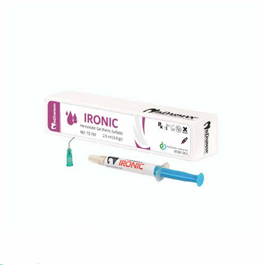 ژل انعقاد خون آيرونيک نیک درمان Nik Darman IRONIC Gel