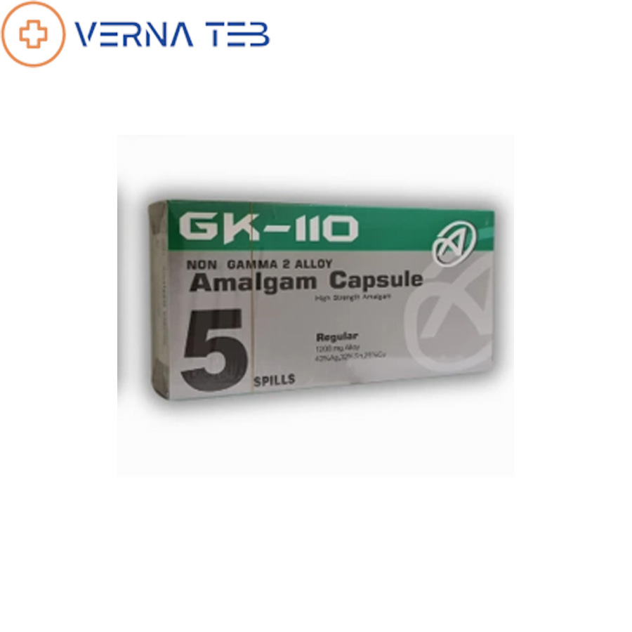 آمالگام کپسولی پنج واحدی جی کا Amalgam GK-110 5 Spill