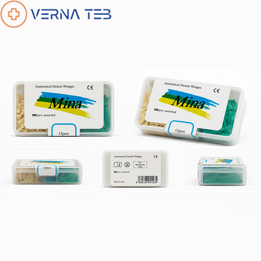 وج چوبی مینا Mina Dental Wedges