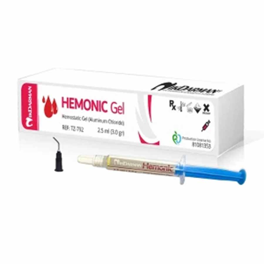 ژل خونبند، آلومينيم کلرايد 25 % نیک درمان Nik DarmanHemonic Gel
