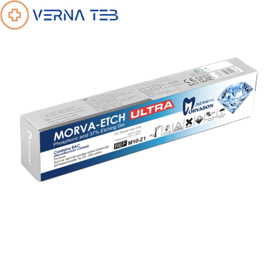 ژل اسید اچ 37% مروا اچ اولترا مروابن Morva Etch Ultra
