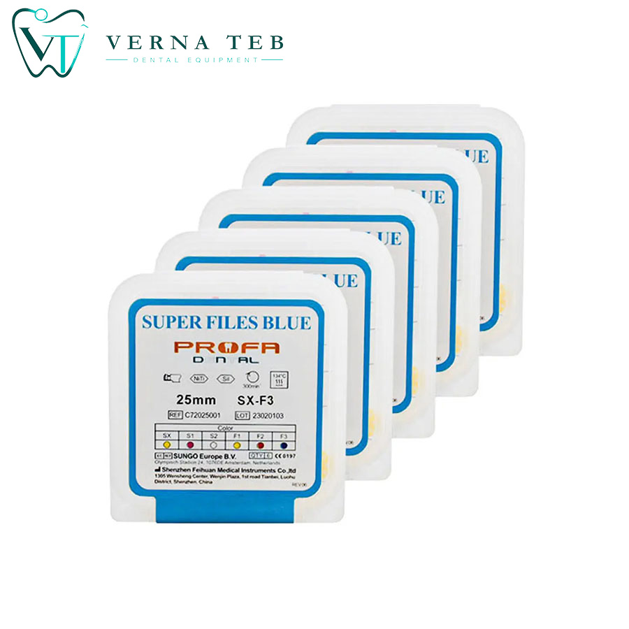 فایل روتاری آبی پروفا Super Files Profa Blue