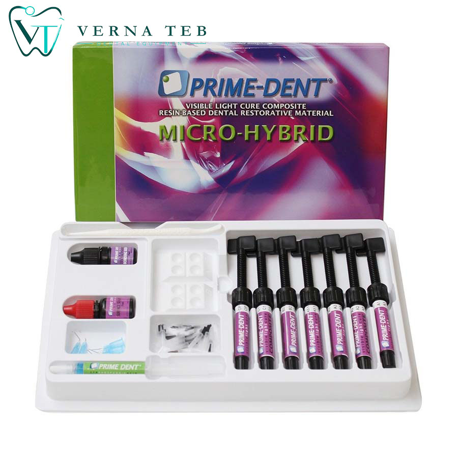کیت کامپوزیت میکروهیبرید پرایم دنت Prime Dent Micro-Hybrid