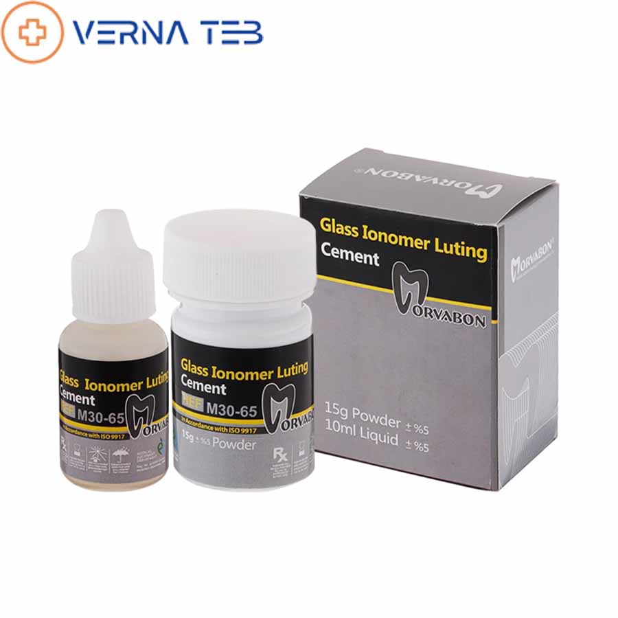 سمان لوتینگ گلاس یونومر مروابن   Morva Glass Ionomer Luting