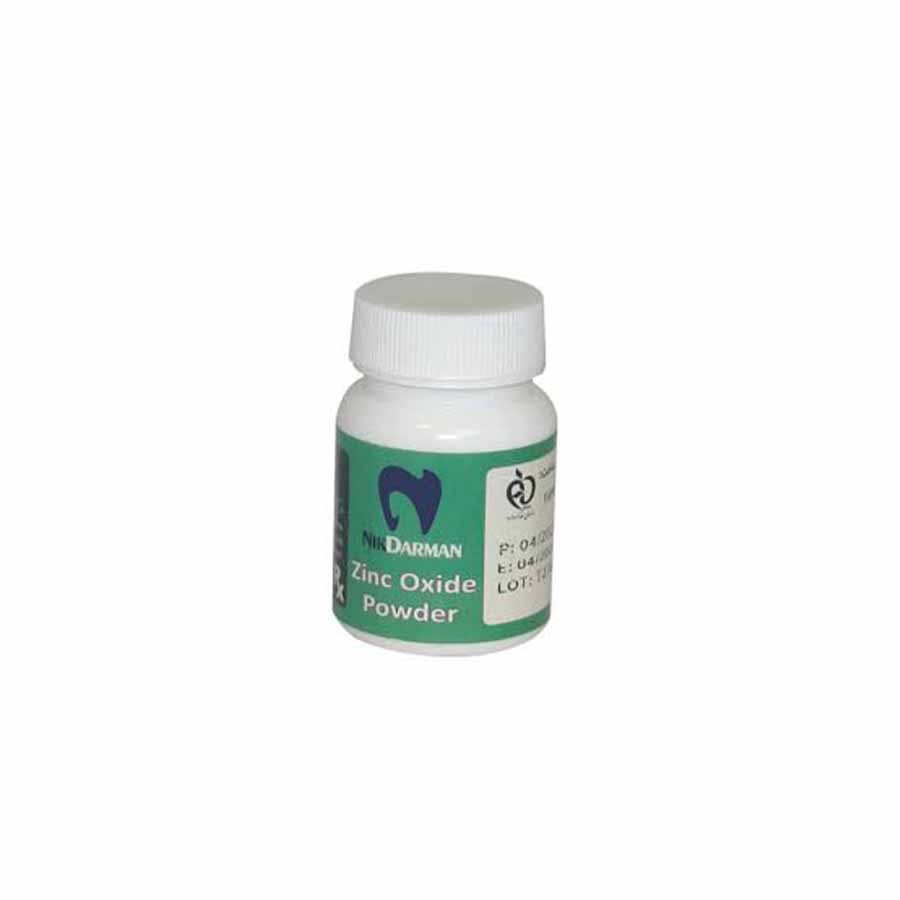 پودر زينک اکسايد، 25 گرم نیک درمانNik Darman Zinc Oxide Powder