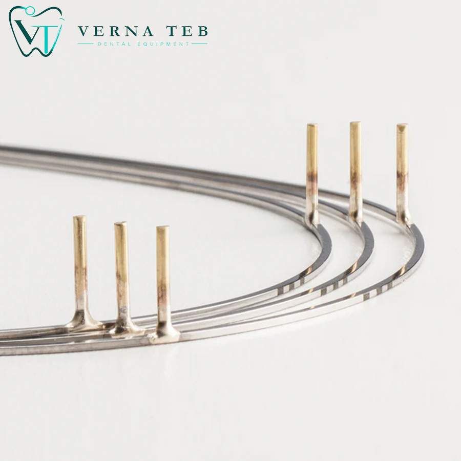 سیم ارتودنسی هوکدار Hooked Orthodontic Archwire